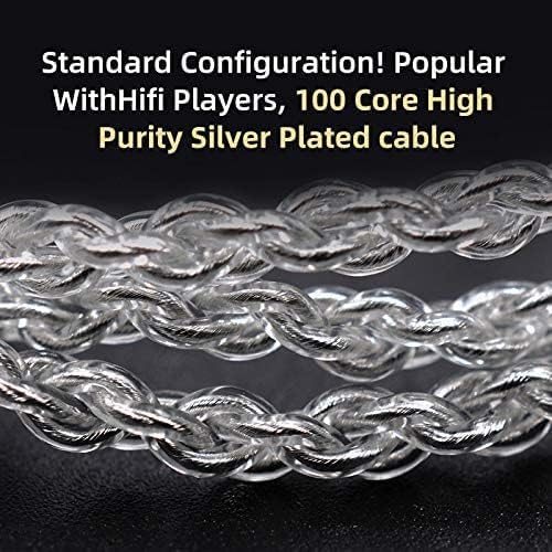 KZ ZSN PRO X in-Ear Earbud Headphones with Mic Dual Driver 1BA+1DD Hybrid Wired Earbuds Earphones Compatible with Android, iPhone, iPad, Laptops, MP3 and Most 3.5mm Interface (Black with Mic)