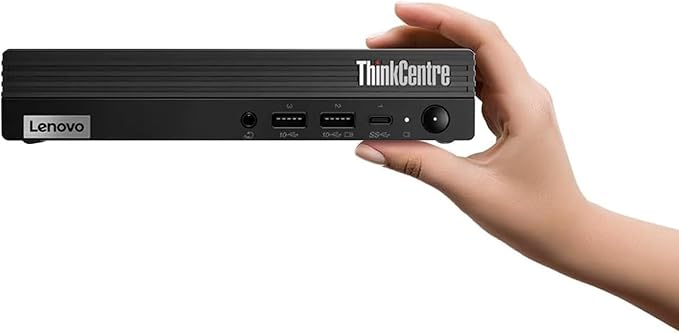 Lenovo ThinkCentre M70q Tiny 1L Business Desktop Computer, 12th Gen Intel Hexa-Core i5-12500T (Beat i7-11700T), 16GB DDR4 RAM, 512GB PCIe SSD, WiFi 6, Bluetooth 5.1, Windows 11 Pro