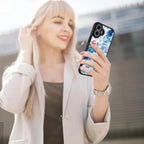 AIGOMARA Case for iPhone 16 Plus [Compatible with MagSafe] Blue Turtle Shell Ocean Collage Pattern Design for Women Girls Men Soft TPU Bumper Hack PC Back Shockproof Protective Slim Magnetic Cover