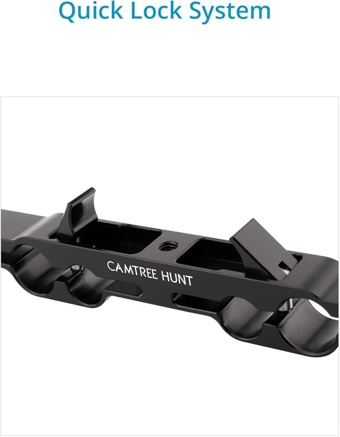 Hunt Universal 19mm/15mm Rosette Handle Set for DSLR & Video Camera Shoulder Mount Rigs. (CH-1915-RH)