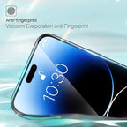 PERFECTSIGHT Anti Blue Light Screen Protector Compatible with iPhone 14 Pro Max 6.7 inch 2022, Eye Protection Blue Light Blocker, HD Clear Anti Fingerprint Anti Eye Fatigue 6X Stronger Tempered Glass