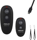 PHOLSY Wireless Shutter Release Camera Remote Control for Fujifilm GFX50S, XPro2, X-H1, X-T2, X-T1, X-T10, X-T20, X-T100, X-E2S, X-E2, X-M1, X-A3, X-A2, X-A1, X-A10, X100F, X100T, X70, X30, XQ2, XQ1