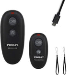 PHOLSY Wireless Shutter Release Camera Remote Control for Fujifilm GFX50S, XPro2, X-H1, X-T2, X-T1, X-T10, X-T20, X-T100, X-E2S, X-E2, X-M1, X-A3, X-A2, X-A1, X-A10, X100F, X100T, X70, X30, XQ2, XQ1