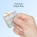 MAIWO USB-C Enclosure for M.2 2230 PCIe NVMe NGFF SATA SSDs, 10Gbps Full Metal Compatible with iPhone 15/16 Pro/Pro Max 4K ProRes Recording, Windows, macOS, Linux