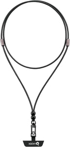 cell phone lanyard Detachable Phone Chain Strap Leather 2-in-1 Wristlet Phone Strap