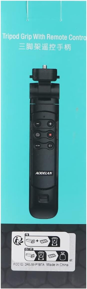 AODELAN Camera Remote Control Wireless Shooting Grip Tripod Grip for Canon EOS RP, EOS R, R5, R6, M50, M50 II, 6D Mark II, 77D, 850D, 800D, 200D, 250D, EOS Rebel SL2, T7i, T8i, 90D, EOS M6 Mark II