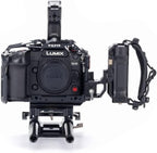 Tilta Camera Cage compatible with Panasonic GH6 Pro Kit - Black | TA-T15-B-B