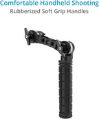 Hunt Universal 19mm/15mm Rosette Handle Set for DSLR & Video Camera Shoulder Mount Rigs. (CH-1915-RH)