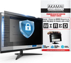 27 inch Computer Privacy Screen (16:10) - Black Security Shield - Desktop Monitor Protector - UV & Blue Light Filter by Akamai