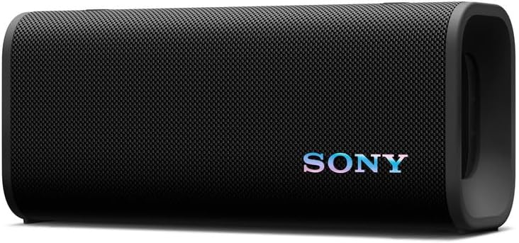 Sony ULT Field 3 Wireless Portable Bluetooth Speaker, IP67 Waterproof, Dustproof, Rustproof, and Shockproof with Enhanced Bass, 24 Hour Battery and Shoulder Strap (SRSULT30B), Black