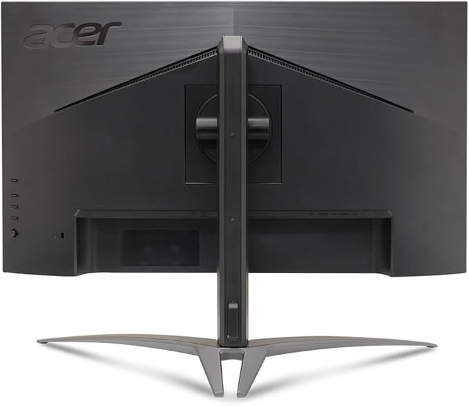 acer Predator XB273K 27" 4k Gaming Monitor | AMD FreeSync Premium | ZeroFrame Design | 160Hz Refresh | Up to 0.5ms Response | Height, Tilt, Swivel, Pivot Adjust | HDR 400 | 1 x DP 1.4 & 2 x HDMI 2.1