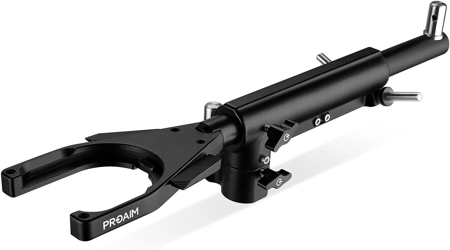 Proaim Ring Docking Bracket for Handheld Camera Stabilizers, Arm & Vest. Payload Capacity up to 25kg / 55.11lb. (ST-RGDB-01)