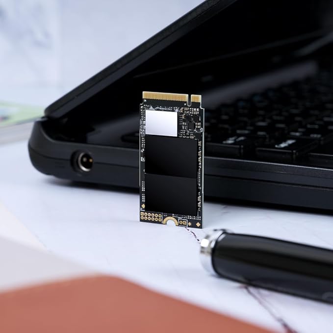 Transcend 256GB M.2 2242 SSD, Up to 3300MB/s, PCIe Gen4x4 NVMe 3D TLC, for Ultra-Thin Laptops, Lenovo Legion Go&Yoga Gen 6, ASUS ExpertBook&ZenBook, Mini PC, DRAM-Less Design for Low Power Consumption