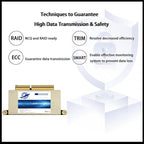 Dogfish 2TB SSD for MacBook Pro A1708, NVMe PCIe M.2 Internal Solid State Drive Upgrade for MacBook Pro Retina A1708 (2016-2017)