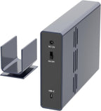 IO CREST 10Gbps Single Bay USB Type-C Enclosure for 2.5" & 3.5" SATA HDD