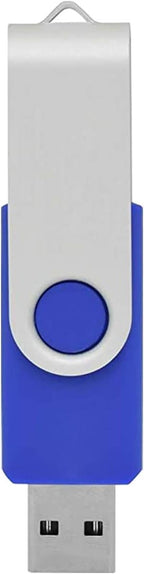 USB for Windows 10 Install Recover Repair Restore Boot USB Flash Drive, 32&64 Bit Systems Home&Professional, Antivirus Protection&Drivers Software, Fix PC, Laptop and Desktop, 16 GB USB - Blue