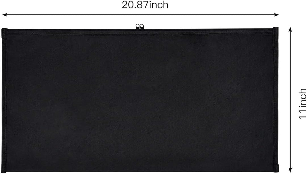 Keyboard Bag Case Sleeve Pouch for Universal Keyboard, Logitech/Razer/Das/Havit/Apple Magic Keyboard Protector, Wireless/Wire Computer/Gaming PC Keyboard Dust Cover-Black