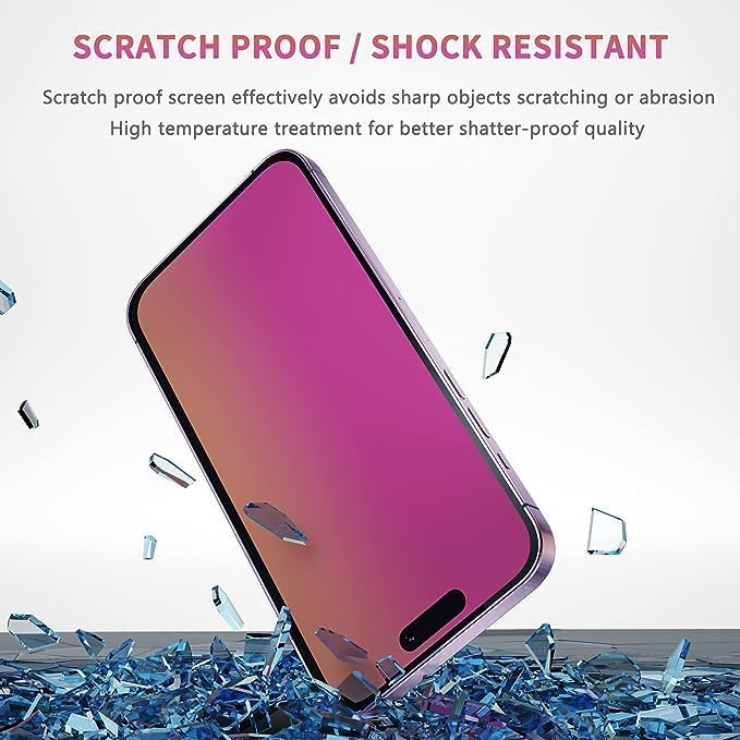 for iPhone 11/iPhone xr Privacy Colorful Screen Protector - Privacy screen,Anti-Blue Light,Anti-Glare,Anti-Scratch,Filter Screen Ultraviolet Colorful Screen Protector