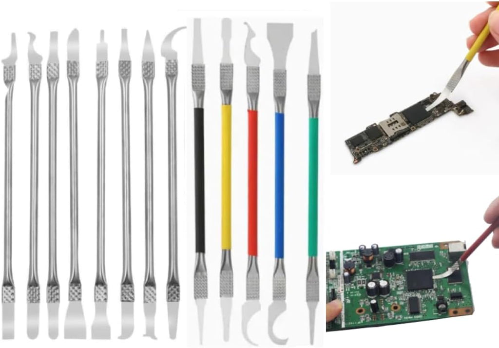 Spudger 31 Piece Electronics Pry Tool Kit with Metal Plastic Spudger Tool Screwdriver Set for iPhone, Laptop, iPad, Cell Phone, MacBook, Tablet, Computer, Electronics Repair