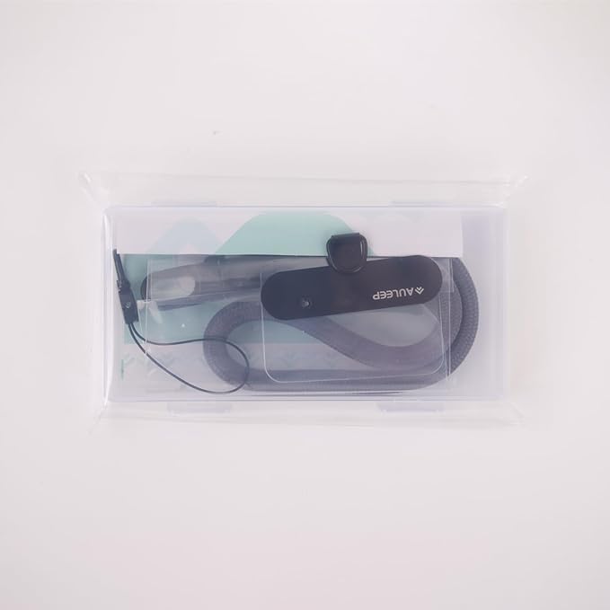 AULEEP Phone Wrist Strap for Women Men - Anti theft Phone Lanyard for Phone Case, iPhone, Cute Phone Wristlet, Hand Strap with 2 Tabs, PhoneChain, Bracelet Strap, Black