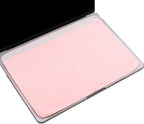 2 Pack Microfiber Liner Cleaning Cloth 13" with Screen Keyboard Imprint Protection, Laptop Keyboard Protector Compatible with MacBook Pro/AIR 13" and MacBook Pro 14"-(Grey+Pink)