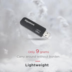 GIGASTONE V30 128GB USB 2.0 Flash Drive 5-Pack, Capless Retractable Design Pen Drive, Carbon Fiber Style, Reliable Performance & Durable