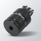 Aluminum 1/4 inch 20 Camera Mount, 360 Degree Rotation Tripod Mount Adapter Compatible with GoPro Hero 13/12 Black, Hero 11/10/9/8/7/6 Black,DJI Action4/3, Xiaoyi 4K and Other Standard 1/4 Accessories