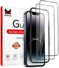 iPhone 14/13/13 Pro Screen Protector Tempered Glass and Installation Tool Compatible with Apple 2022 (2 Pack)