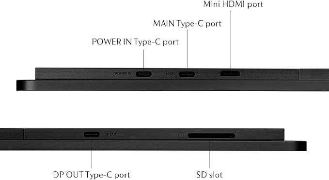 SOTSU FlipAction Pro 16" Gen2 Premium Portable Monitor | Super Compact | Pivot Rotate | 2560x1600 DCI P3 | 120Hz | 400 Nits | Full Metal CNC | Perfect Match for Mac and Windows (Universe Black)