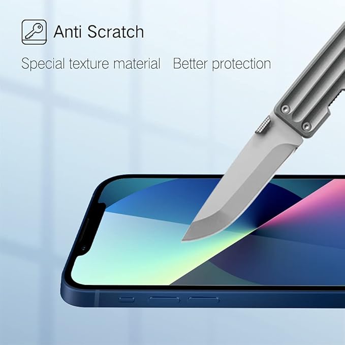 PERFECTSIGHT Compatible for iPhone 14 Plus, iPhone 13 Pro Max Screen Protector 6.7 Inch 2 Pack HD Clear Premium Tempered Glass Case Friendly 9H Hardness Bubble Free Easy Installation