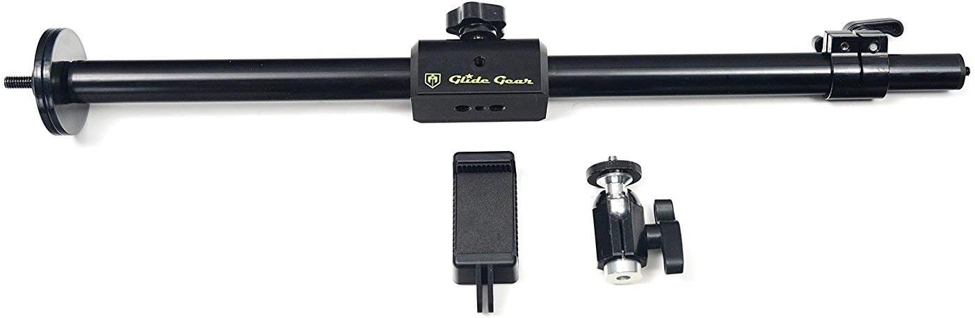 Glide Gear OH 50 Overhead Mount – DSLR, iPhone – 36" Arm, Tripod Extension, Ball Head, Heavy-Duty Metal