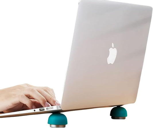 Laptop Cooling Stand,Ergonomic Laptop Cooling Pad Small Invisible Cooler Ball Portable Magnetic Laptop Cooler Stand for Computer