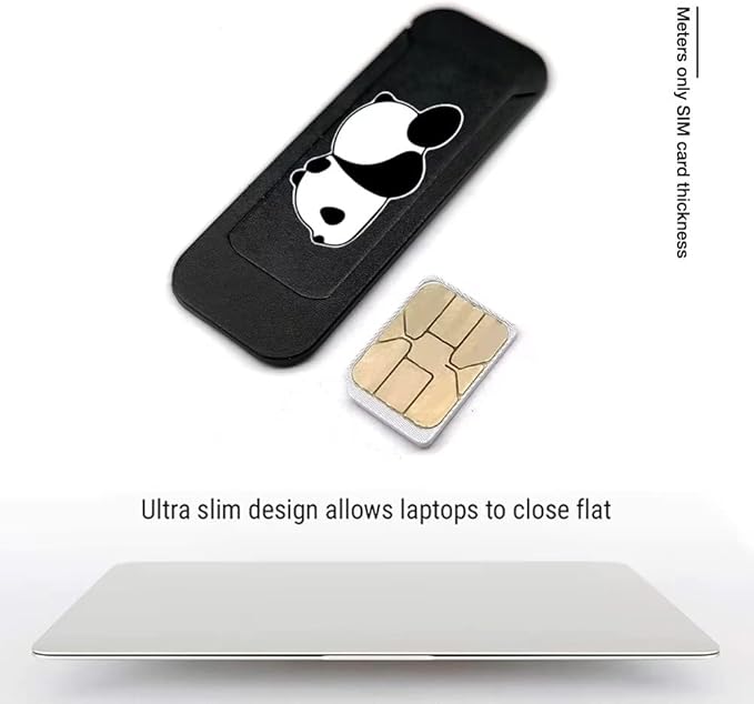 Laptop Camera Cover Slide,Webcam Cover Slide,Protecting Your Privacy Security & Shelter from Breath Lamp-Cute Pattern Design丨Fits Laptop & Desktop, PC-Ultrathin for iMac(Pnada)