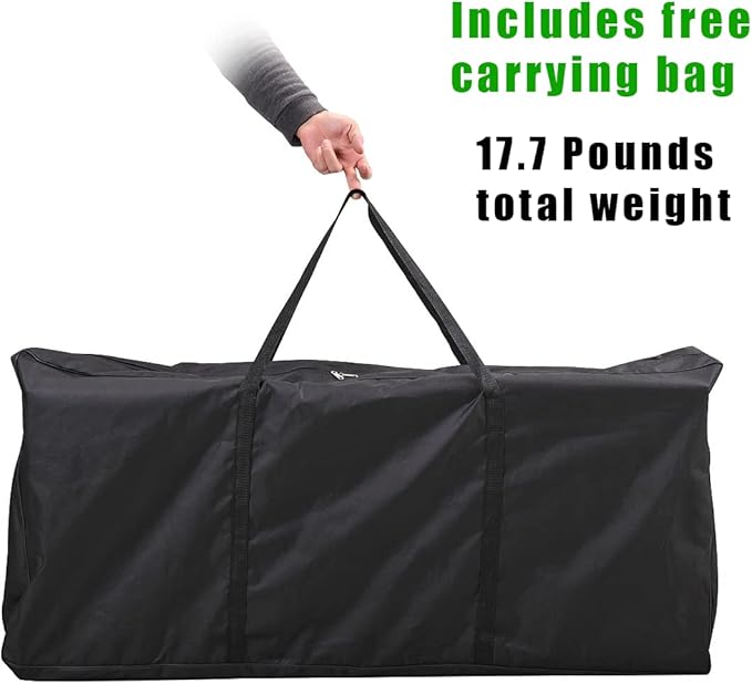 Portable DJ Table Stand DJ Controller Stand DJ Desk DJ Booth Adjustable Height DJ Stand For Laptop/Synth DJ Mixer Stand with Braced Keyboard Stand w/35” x 17.3” Table Top and Travel Bag