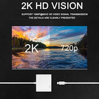 Apple MFi Certified Lightning to HDMI Digital AV Adapter 1080P HD Video HDMI Sync Screen Connector Cable with Charging Port Compatible with iPhone 14/13/12/11/ X/ 8/7/ iPad on HDTV/Projector/Monitor