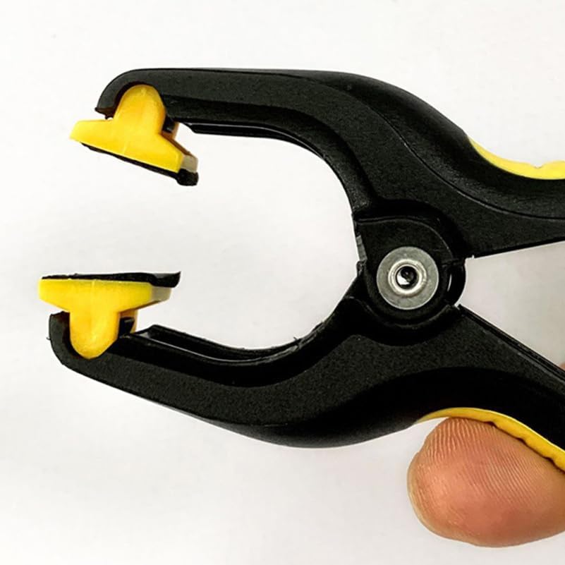 Mikikit 8pcs Screen Repair Clamp Kit Durable Lcd Screen Fastening Tools for Tablets Slip Grip Scratch-resistant Sponge Pad Easy to Use Heavy Duty Fixing Clamps