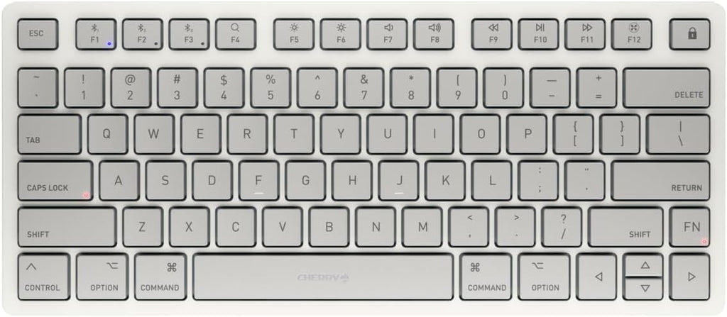 Cherry KW 7100 Mini BT for MAC Keyboard Compact Multi-Device Office with Mac Layout