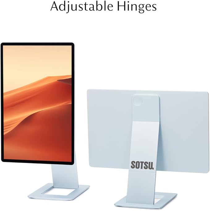 SOTSU FlipAction Pro 16" Gen 1 Limted Edition Premium Portable Monitor | Super Compact | Pivot Rotate | 2560x1600 DCI P3 | 60Hz | 350 Nits | Full Metal CNC | Perfect Match for Mac and Windows