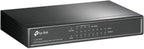 TP-Link TL-SG1008P V4 | 8 Port Gigabit PoE Switch | 4 PoE+ Ports @64W | Desktop | Plug & Play | Sturdy Metal w/ Shielded Ports | Fanless | Limited Lifetime Protection | QoS & IGMP Snooping | Unmanaged