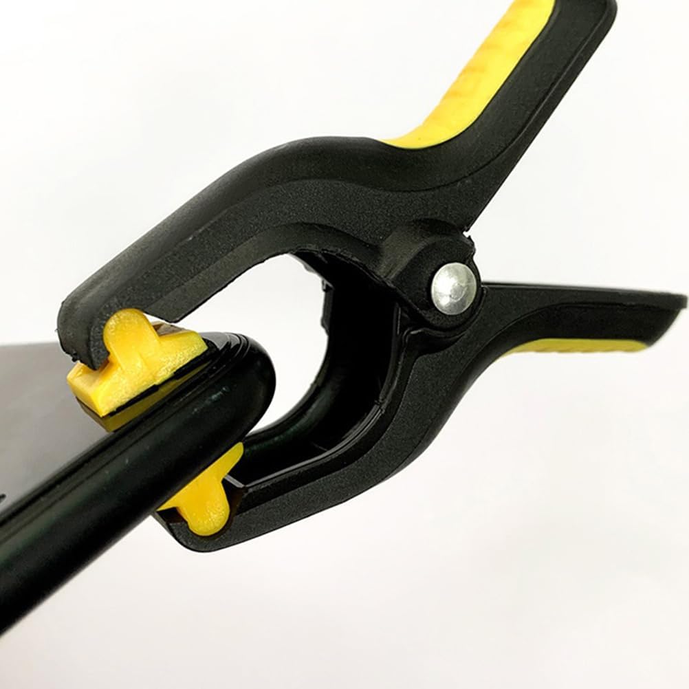 Mikikit 8pcs Screen Repair Clamp Kit Durable Lcd Screen Fastening Tools for Tablets Slip Grip Scratch-resistant Sponge Pad Easy to Use Heavy Duty Fixing Clamps