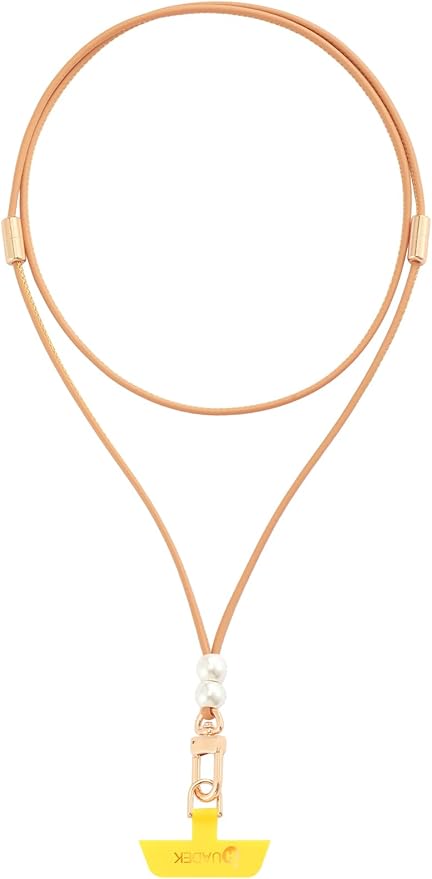 cell phone lanyard Detachable Phone Chain Strap Leather 2-in-1 phone wrist strap