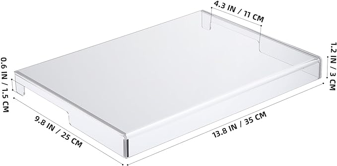 Laptop Keyboard Protector Acrylic Keyboard Cover Clear Mechanical Keyboard Dust Cover Computer Keyboard Cover Transparent Protector 14inch Clear Keyboard Protector