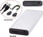CY External Oculink SFF-8612 SFF-8611 to M.2 NGFF M-Key to NVME PCIe SSD 2280 SSD Enclosure Adapter for Mainboard