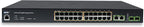 BV-Tech 24-Port Gigabit PoE+ Managed Switch with 2 Ethernet & 2 SFP Uplinks | High-Performance, NDAA Compliant | POE-SW2404G-MG-PLUS