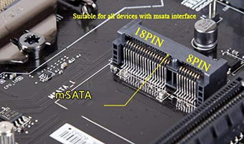 SSD mSATA 250GB Dogfish Internal Solid State Drive High Performance Hard Drive for Desktop Laptop SATAIII 6Gb/s Includes SSD 32GB 60GB 64GB 120GB 128GB 240GB 250GB 480GB 500G 1TB (250GB MSATA)