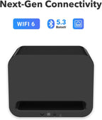 WiiM Sub Pro – 8" 250 W Wireless Smart Subwoofer | AI RoomFit™ Calibration | Wi-Fi 6 & Bluetooth 5.3 | 25 Hz Deep Bass | Works with WiiM Streamers, Amps & Any RCA Sub-Out System | Black