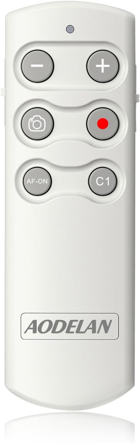 AODELAN Wireless Camera Remote Control,Shutter Release Compatible with Sony ZV-E10, FX3,A1,a6100, a6400, a6600, a7C, a7 III, a7R III, a7R IV, a9, DSC-RX0 II, DSC-RX100 VII, ZV-1; Replace Sony RMT-P1BT
