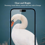 PERFECTSIGHT 2 Pack Anti Blue Light Screen Protector Compatible with iPhone 14 Pro Max, [Eye Protection Relieve Eye Strain] HD Clear 5X Stronger Blue Light Blocking Tempered Glass