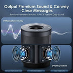 KanDao Meeting 360 Video Conference Camera, 8K Captured 1080P 360 Degree Meeting Room Camera, 8*Mics, 20W Speaker, Smart Tracking Zooming