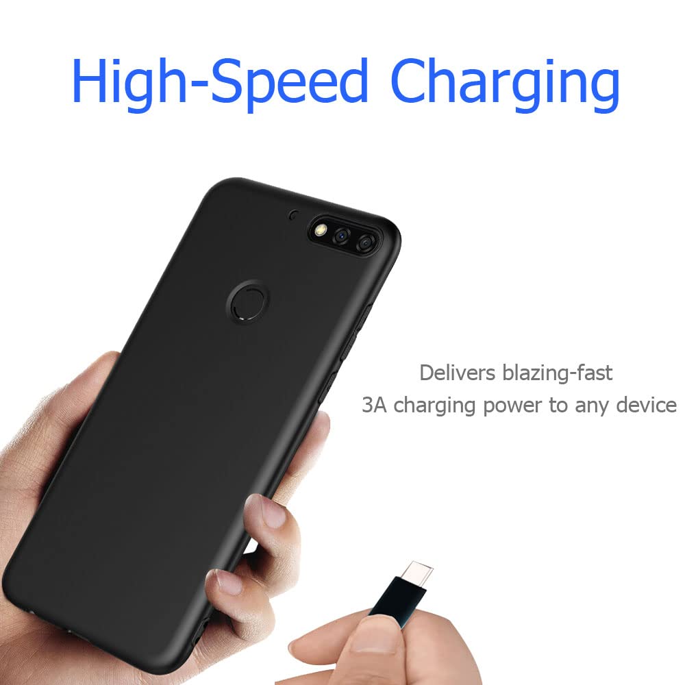 3ft USB-C Cable for iPad Pro 12.9/11 2018 Galaxy Ultra S20+S10 S9 Note 10 Tab S4 Cord,MacBook Air Type C Cable For Google Pixel 3a 2 XL,LG,Sony Xperia XZ,OnePlus 5 USB Type C to A Charging Cord